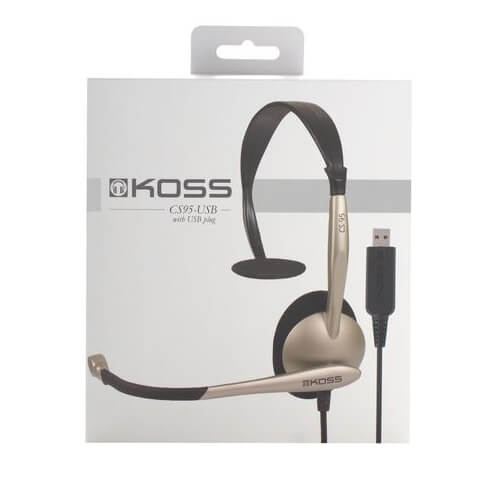 Koss Mono Headset With Microphone USB-11798