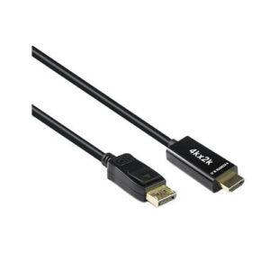 KONIX Active Displayport 1.2 to HDMI 2.0 Cable 4K 60Hz 1M