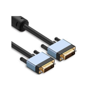 KONIX High Grade DVI Digital Dual Link Cable With Metal Shell 1M