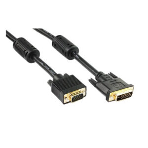 KONIX DVI-I Male To VGA HD15M Male Converter Cable 1.5M