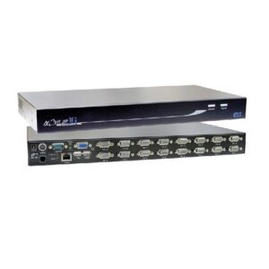 Rextron 16-Port USB and PS/2 KVM Switch