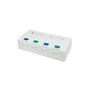 MSS Copper Surface Mount Box 4 Port Shutter
