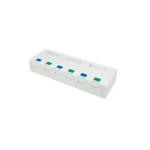 MSS Copper Surface Mount Box 6 Port Shutter