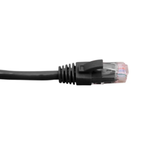 Hypertec 30 Metre 4 Pair PVC Unshielded RJ45 - RJ45 Cat6 Black Patch Lead