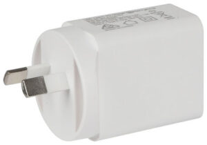 30W AC USB / USB-C Charger - QC3.0 / USB-PD White
