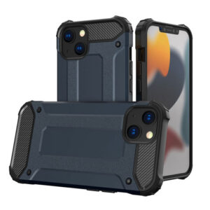 Dual Layer Tough Case For iPhone 15 Blue