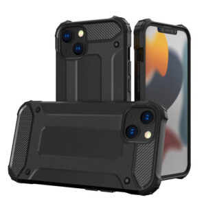 Dual Layer Tough Case For iPhone 15 Black