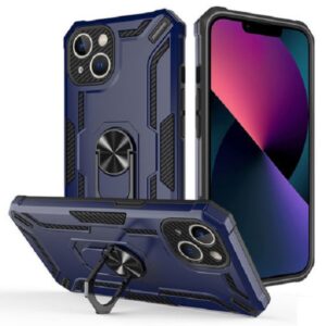 Hard Shell Armour Case For iPhone 15 Blue