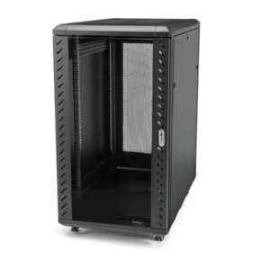 StarTech.com 22U 36inch Knock-Down Server Rack Cabinet with Caster Black