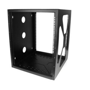 StarTech.com 12U Sideways Wallmount Rack for Servers Black