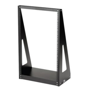 StarTech.com 2-Post 16U Heavy-Duty Desktop Server Rack 19inch Black