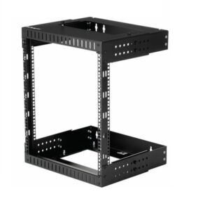 StarTech.com 2-Post 12U 19inch Heavy-Duty Wall Mount Network Rack Open Frame Server Rack Black