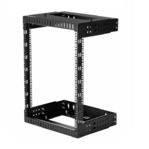 StarTech.com 2-Post 15U 19inch Heavy-Duty Wall Mount Network Rack Open Frame Server Rack Black