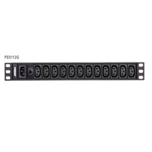 Aten 12-Port 10A Power Distribution Unit 1U Overload protection PE0112G