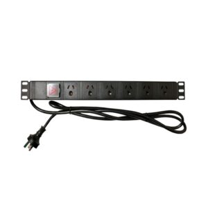 Power Rail Horizontal PDU 6 Way