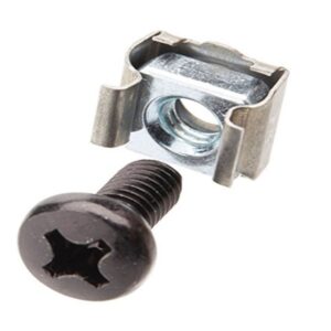 M6 Cagenut Screws and Fasteners For Network Cabinet