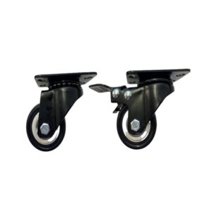 LDR 2inch PP Rack Caster Wheels 2x With Brakes & 2x Without Brakes