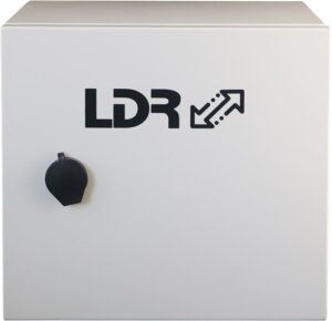 LDR Pole Mount, Robust Outdoor PoE Switch, Includes Air Breaker,Llightning Arrester, IP55 Protection Grade Applied For Surveillance/ Forest monitoring