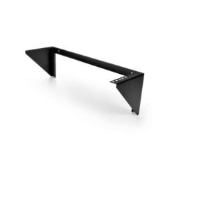 LDR Open Frame 3U Vertical Wall Mount Frame (500mm x 150mm) Black Metal Construction