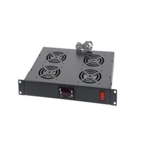 1RU Rack Mount Fan Tray With Temperature Control