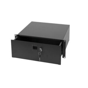 Australian Monitor 3RU Lockable Rack Drawer With Key Lock