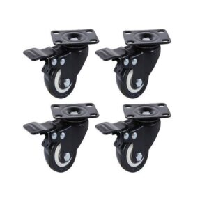 Caster Wheels With Breaks For Rack Cabinet Large