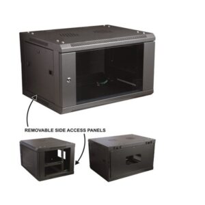 RWC6-450 6U Rack 600X450 Glass Door Without Vents Cabinets