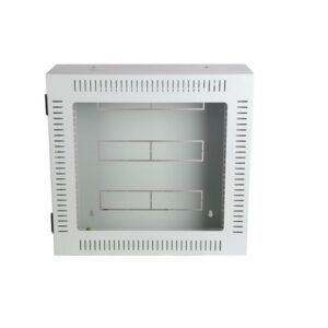 19inch Lockable Slim Rack Wall Mount Cabinets 200mm Deep 9RU White