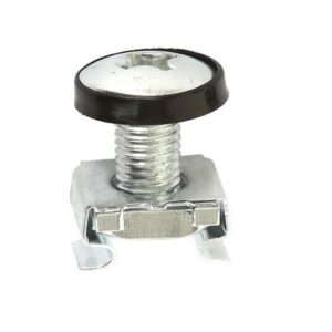 Rack Cabinet Cage Nuts 100 Sets Silver