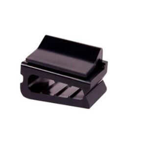 Acetal 4 Cable 90Degree Edge Clip Black 100/Pack