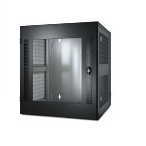 APC By Schneider Electric NetShelter WX AR100 13U Wall Mountable Rack Cabinet Black