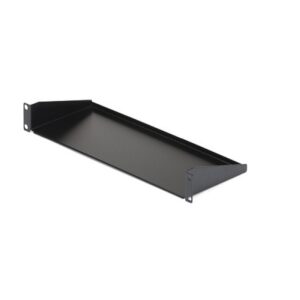 StarTech.com 1U Server Rack Cabinet Shelf 7inch Deep Black