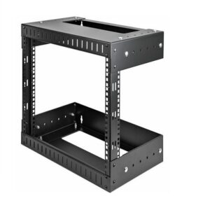StarTech.com 2-Post 8U 19inch Heavy-Duty Wall Mount Network Rack Black