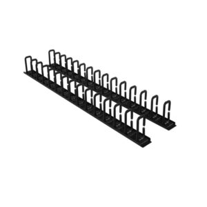 CyberPower Carbon CRA30007 0U Cable Organizer 2/Pack Black