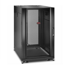APC By Schneider Electric NetShelter SX 18U Floor Standing Rack Cabinet For Server Black