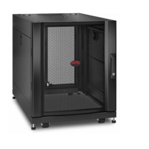 APC By Schneider Electric NetShelter SX 12U Floor Standing Rack Cabinet For Server Black
