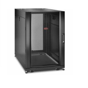 APC By Schneider Electric NetShelter SX 18U Floor Standing Rack Cabinet Black