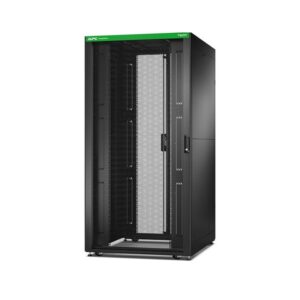 APC By Schneider Electric Easy 42U Floor Standing Enclosed Cabinet Rack Cabinet Black