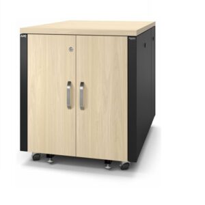 APC By Schneider Electric NetShelter 12U Rack Cabinet For Server Wood Light