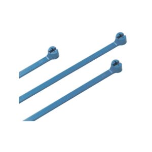 6.6 Detect Cable Tie 140X3.6mm Blue 100Pack