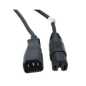 Cable Power IEC C14 to C15 1M