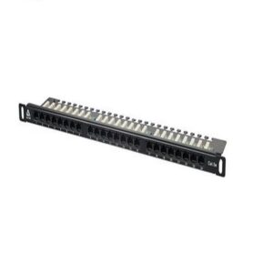 0.5RU 24x CAT5e Ports 19inch Patch Panel