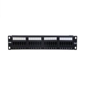 1RU 24x UTP CAT6 Ports 19inch Patch Panel-Prolink