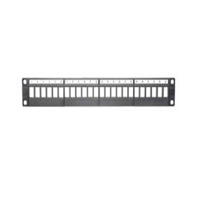 CMR110 Unequipped 24 Ports 19 inch Patch Panel