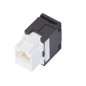 Unshielded CAT6 Jack White