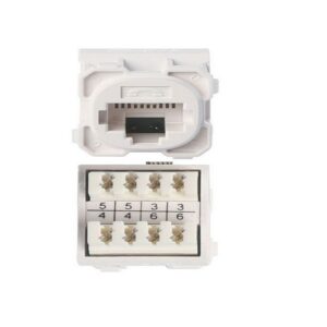 CAT3 Voice Jack 4 Pins Wired of 8