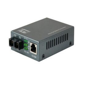 RJ45 To SC Fast Ethernet Media Converter Single-Mode Fiber 1310nm 40km