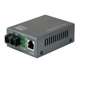 RJ45 To SC Fast Ethernet Media Converter Single-Mode Fiber 1550nm 80km
