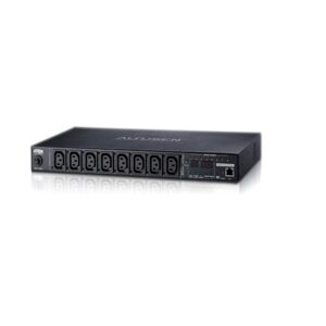 8 Port 1U 16A Smart PDU With Outlet Level Metering And Outlet Control