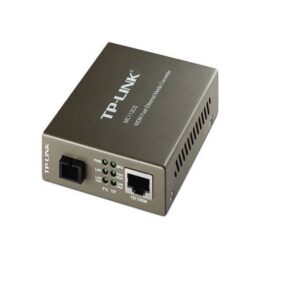 10/100Mbps RJ45 To 100Mbps Single-Mode SC Fibre Converter Black